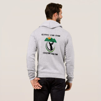 Sudadera Infusión de golf, frontal y posterior de diseño ún