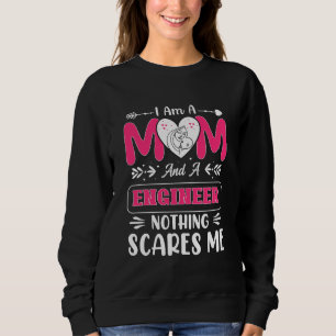Sudadera Ingeniera divertida mamá, ingeniera mamá