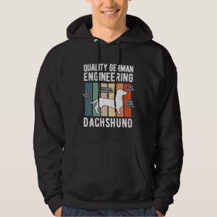 Sudadera Ingeniería alemana de calidad Dachshund Weiner Dog