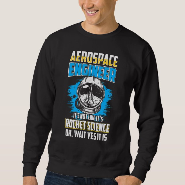 Sudadera Ingeniería Astronáutica Espacial de Ingeniería Aer (Anverso)