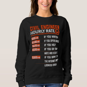 Sudadera Ingeniería Civil Por Horas E Ingeniería Civil