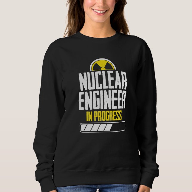 Sudadera Ingeniería de Instrucciones de Ingeniería Nuclear (Anverso)