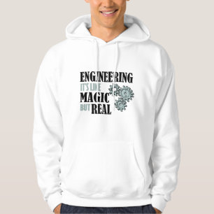 Sudadera Ingeniería - Es como la magia pero real