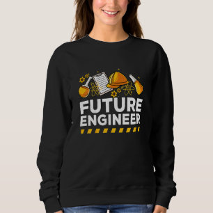 Sudadera Ingeniería Infantil Para Chicas O Futuro Motores D