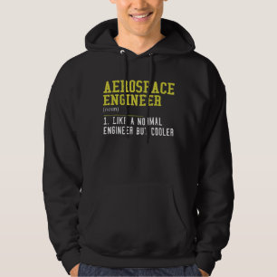 Sudadera Ingeniero Aeroespacial Como Ingeniero Normal Pero 