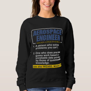 Sudadera Ingeniero aeroespacial Definición Diccionario Sus