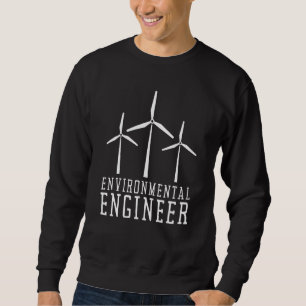 Sudadera Ingeniero Ambiental Y Ciencia Ambiental W