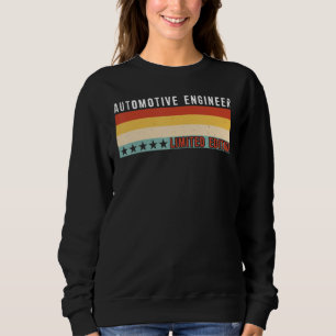 Sudadera Ingeniero Automotor Job Title Profesora Trabajador