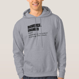 Sudadera Ingeniero biomédico explicó a Hoodie