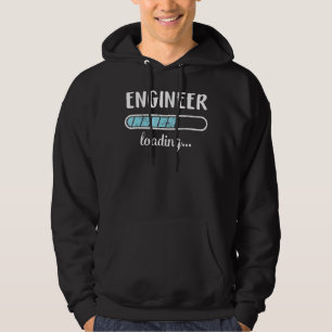 Sudadera ingeniero cargando amigo de familia Humor Trendy P