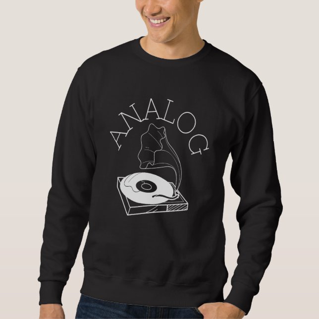 Sudadera Ingeniero De Audio Beatmaker Y Soundguy Gra Analóg (Anverso)