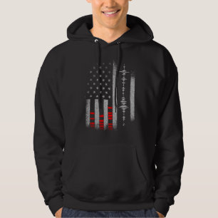 Sudadera Ingeniero de audio de estudio bandera de EE. UU. t