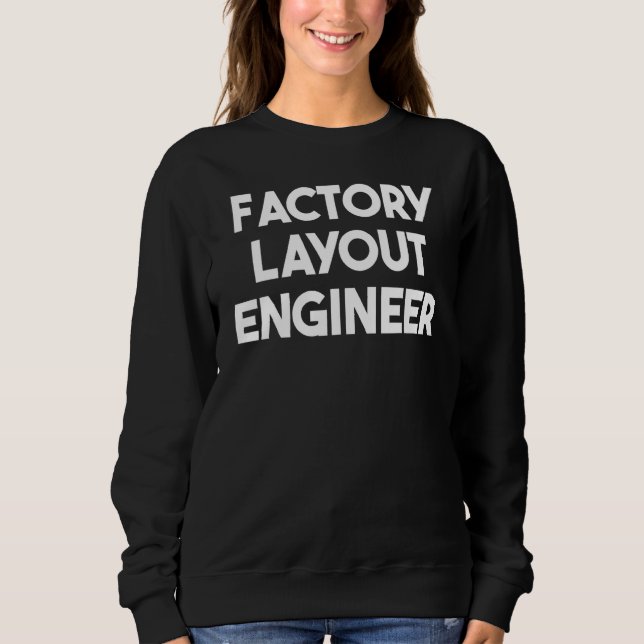 Sudadera Ingeniero de Diseño de Fábrica (Anverso)