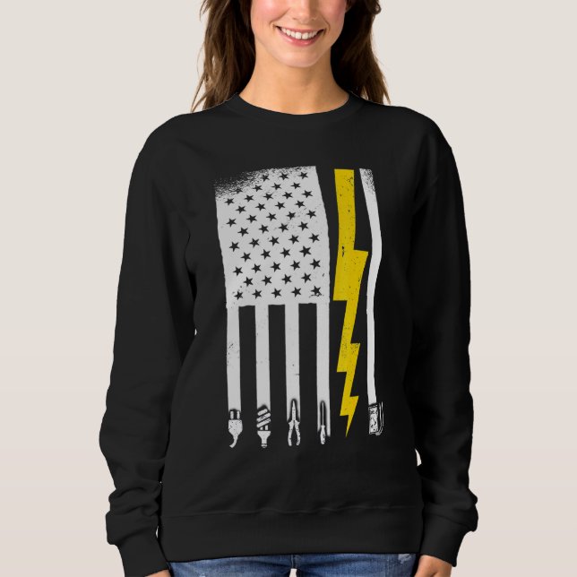 Sudadera Ingeniero de Electricismo de Limpieza Electrónica  (Anverso)