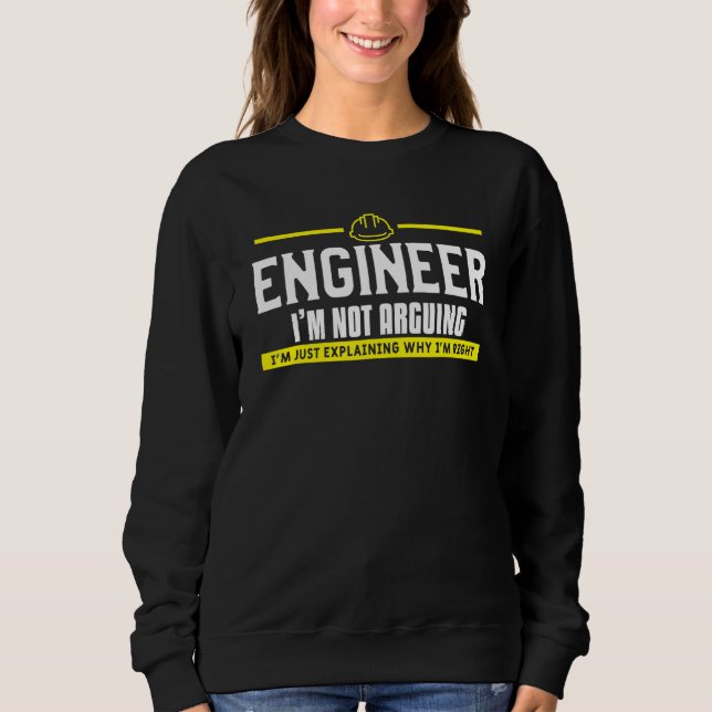 Sudadera Ingeniero De Hombres, No Lo Argumento, Solo Explic (Anverso)