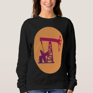 Sudadera Ingeniero de perforación bombeo pozo de aceite par