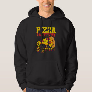 Sudadera Ingeniero de producción de pizza Panadero de pizza