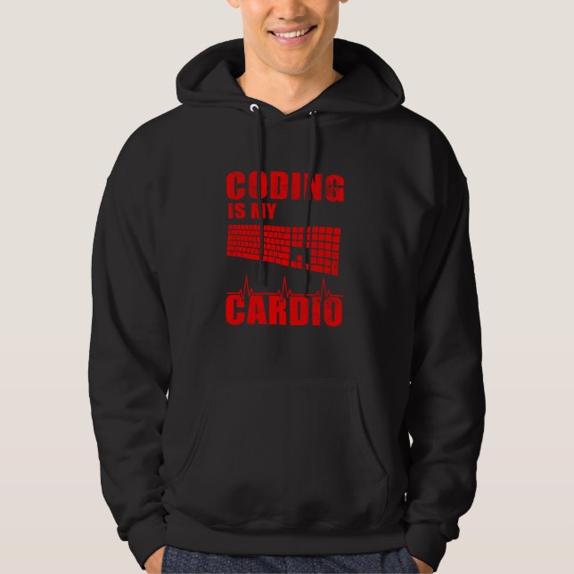 Sudadera Ingeniero De Software De Codificación Gracioso Par (Anverso)