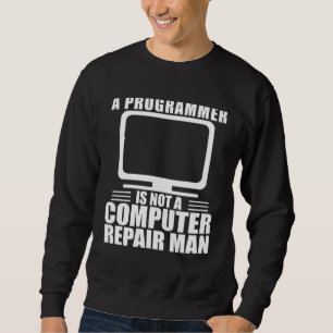 Sudadera Ingeniero de Software Programador de Computadora R