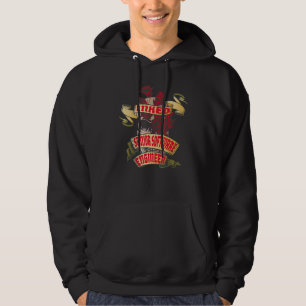 Sudadera Ingeniero de Software Senior Calavera Tatuada y Ro