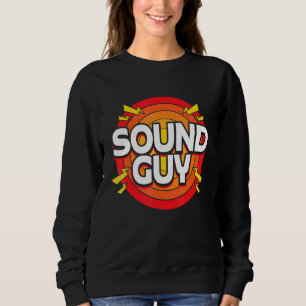 Sudadera Ingeniero de sonido retro vintage