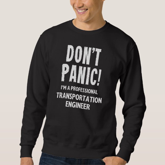 Sudadera Ingeniero de Transporte (Anverso)