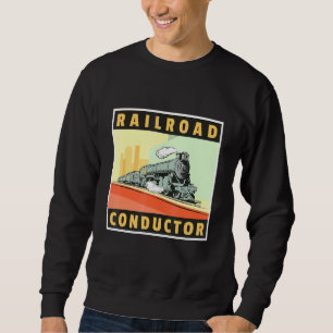 Sudadera Ingeniero de Tren de Conductor Ferroviario Ticket