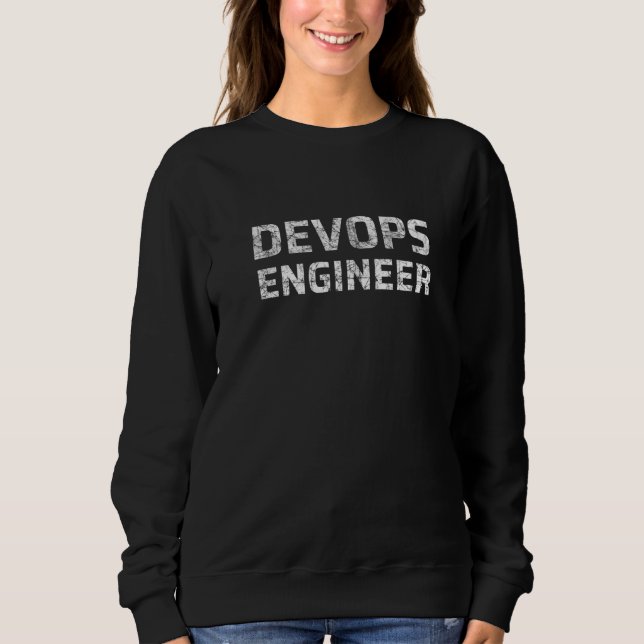 Sudadera Ingeniero Devops (Anverso)
