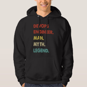 Sudadera Ingeniero Devops Hombre Mito Leyenda  1