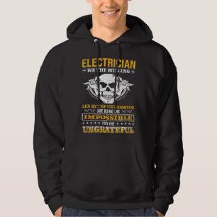 Sudadera Ingeniero Eléctrico Nosotros El Liniero Dispuesto 