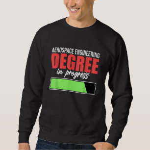 Sudadera Ingeniero en grado de Ingeniería Aeroespacial en c