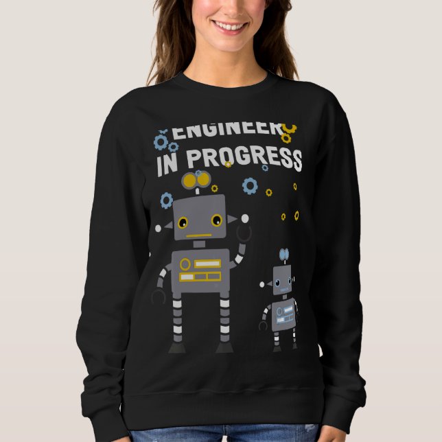 Sudadera Ingeniero Futuro Robotics Ingeniero Robot En Progr (Anverso)