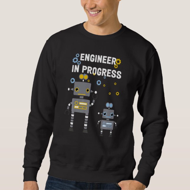 Sudadera Ingeniero Futuro Robotics Ingeniero Robot En Progr (Anverso)
