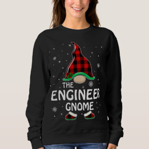 Sudadera ingeniero Gnome Buffalo Plaid Familiar Correspondi