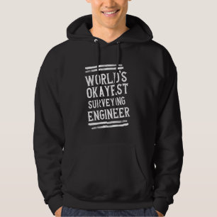 Sudadera Ingeniero gráfico de encuestas más Okayer del mund