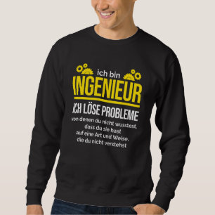 Sudadera Ingeniero I Solucionar Problemas Ingeniero Mecánic