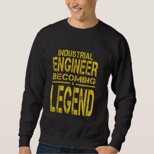 Sudadera Ingeniero Industrial Una Leyenda