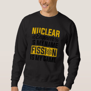 Sudadera Ingeniero nuclear de medicina nuclear radiactiva 1