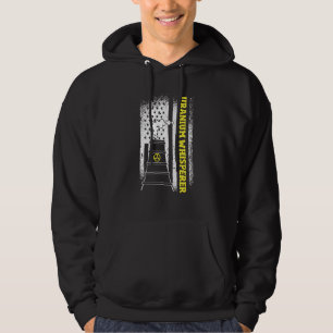 Sudadera Ingeniero Nuclear Susurrador de Uranio Bandera de