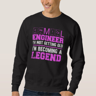 Sudadera Ingeniero químico que no me estoy haciendo viejo