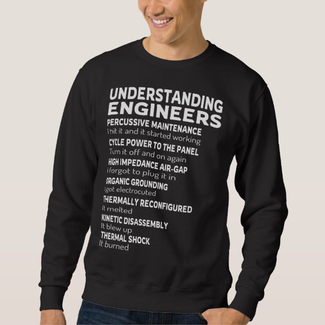 Sudadera ingenieros de comprensión (Anverso)