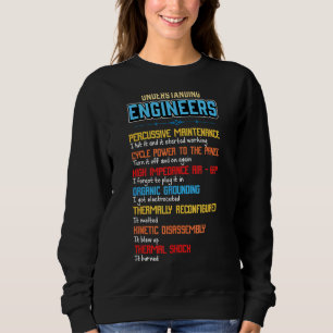 Sudadera Ingenieros divertidos y ingeniero divertido