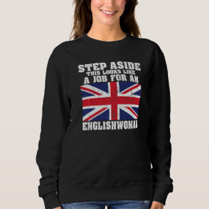 Sudadera Inglaterra Dejar de lado esto parece un trabajo pa