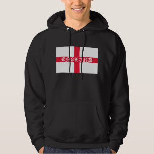 Sudadera Inglaterra en el texto blanco en bandera