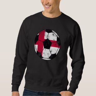 Sudadera Inglaterra Fútbol Bandera de Inglaterra 1