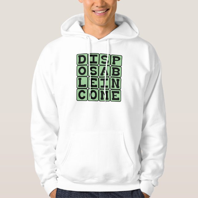 Sudadera Ingresos Dispensables, Dinero Extraño (Anverso)