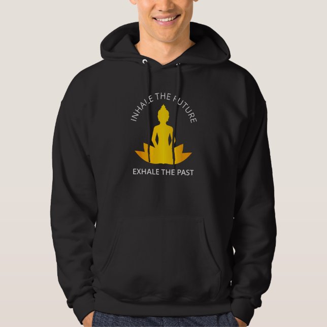 Sudadera Inhale The Future Yoga Meditation Spiritual Warrio (Anverso)