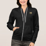 Sudadera Iniciales de equipo de novia dorado simple ducha n<br><div class="desc">diseño hermoso</div>
