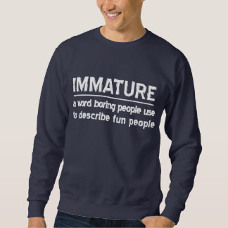 Sudadera Inmaduro