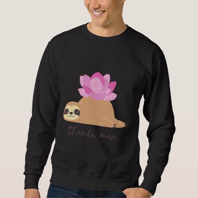 Sudadera Inner Peace Sloth (Anverso)